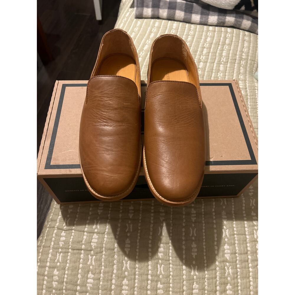 Tecovas Men's Monterey Butterscotch Leather Slip-On 11.5 D